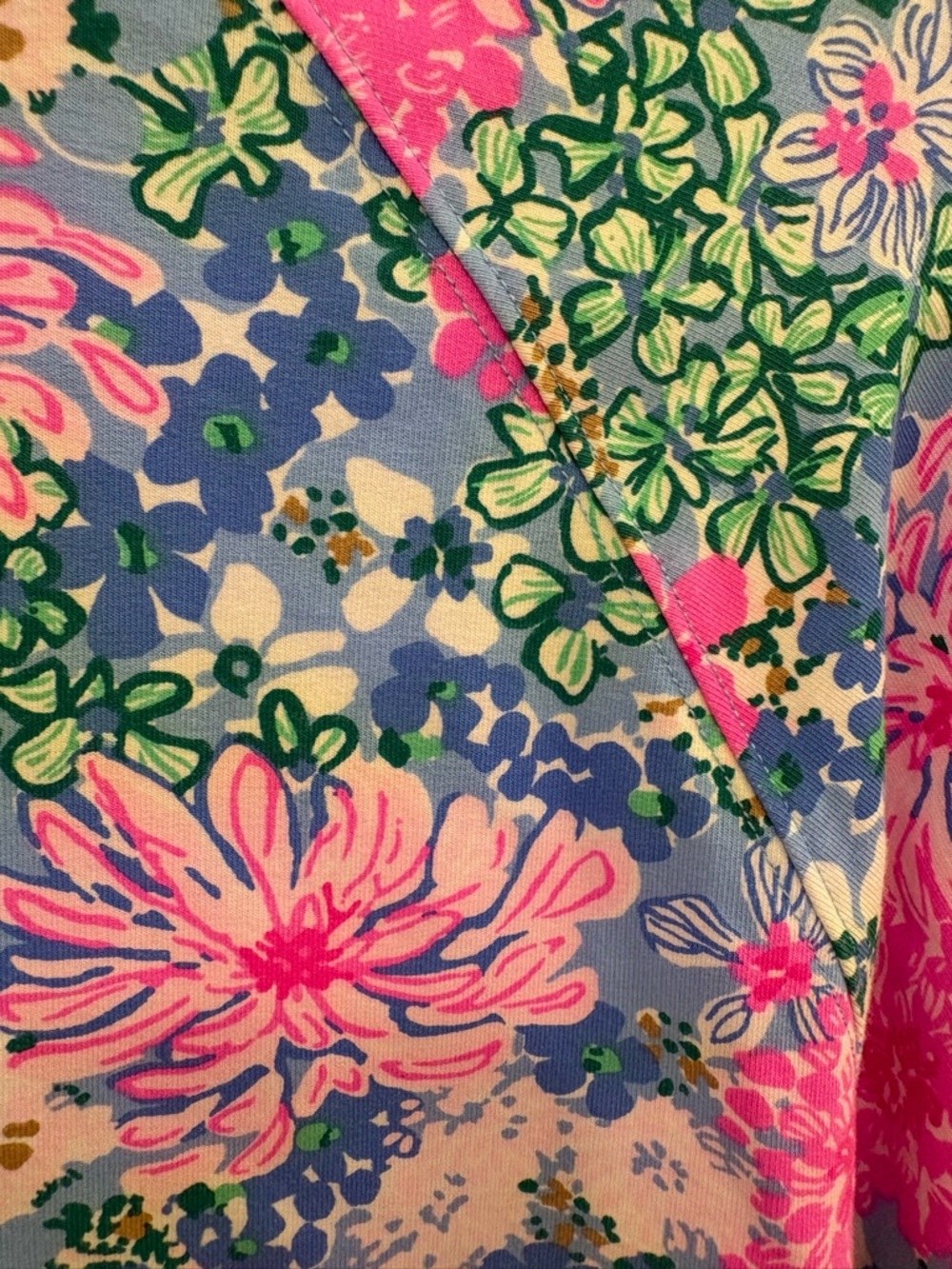 Lilly Pulitzer Melena UPF 50+ Quarter Zip Popover in Multi Lil Soirée All Day L - Picture 13 of 13